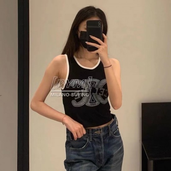 CELINE Celine cute sold out guaranteed popular 2023SS printed waistcoat CELINE Celine cute sold out guaranteed popular 2023SS printed waistcoat