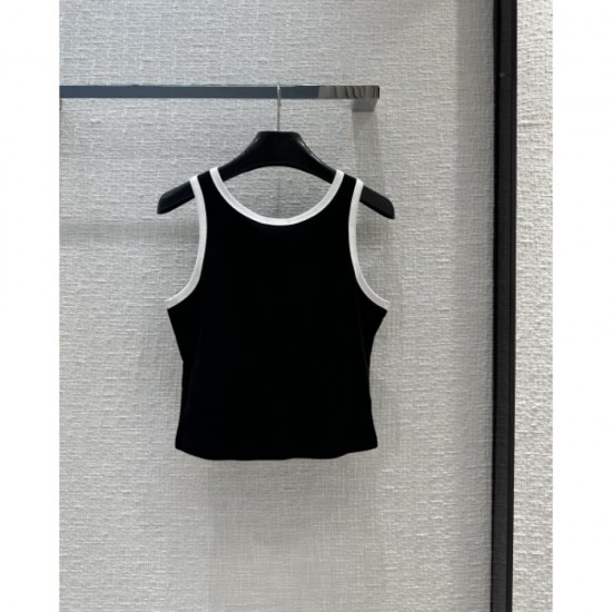 CELINE Celine cute sold out guaranteed popular 2023SS printed waistcoat CELINE Celine cute sold out guaranteed popular 2023SS printed waistcoat