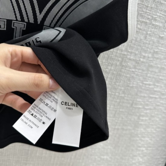 CELINE Celine cute sold out guaranteed popular 2023SS printed waistcoat CELINE Celine cute sold out guaranteed popular 2023SS printed waistcoat