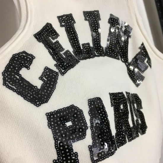 CELINE Celine Sold Out First come first serve 2023SS knit vest CELINE Celine Sold Out First come first serve 2023SS knit vest