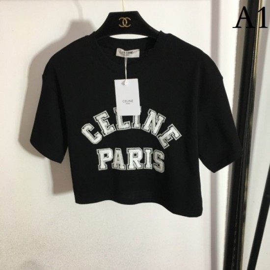 CELINE Celine 2023SS short-sleeved T-shirt CELINE Celine 2023SS short-sleeved T-shirt