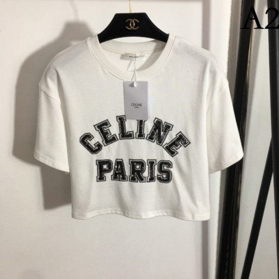 CELINE Celine 2023SS short-sleeved T-shirt CELINE Celine 2023SS short-sleeved T-shirt