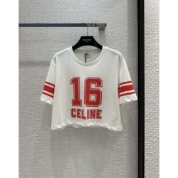 CELINE Celine New Sale Price 2023SS Short Sleeve T-shirt