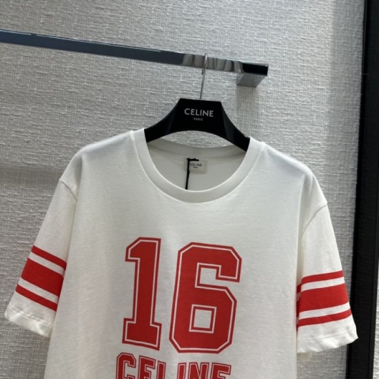 CELINE Celine New Sale Price 2023SS Short Sleeve T-shirt CELINE Celine New Sale Price 2023SS Short Sleeve T-shirt