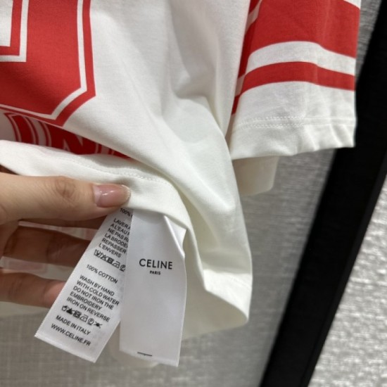 CELINE Celine New Sale Price 2023SS Short Sleeve T-shirt CELINE Celine New Sale Price 2023SS Short Sleeve T-shirt