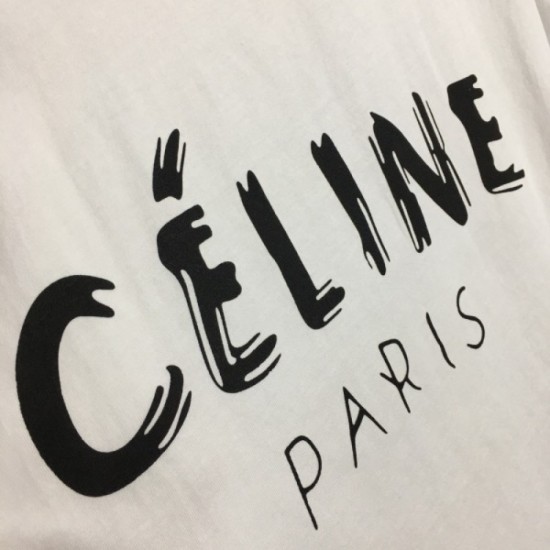 CELINE Celine New 2023SS short sleeve T-shirt that is extremely popular CELINE Celine New 2023SS short sleeve T-shirt that is extremely popular