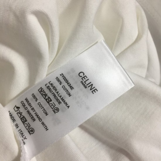 CELINE Celine New 2023SS short sleeve T-shirt that is extremely popular CELINE Celine New 2023SS short sleeve T-shirt that is extremely popular