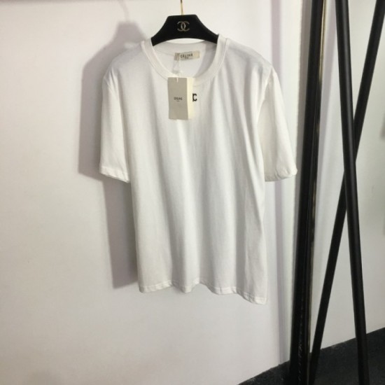 New summer short-sleeved T-shirt 2023SS CELINE Celine New summer short-sleeved T-shirt 2023SS CELINE Celine