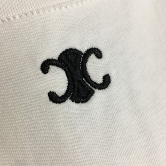 New summer short-sleeved T-shirt 2023SS CELINE Celine New summer short-sleeved T-shirt 2023SS CELINE Celine
