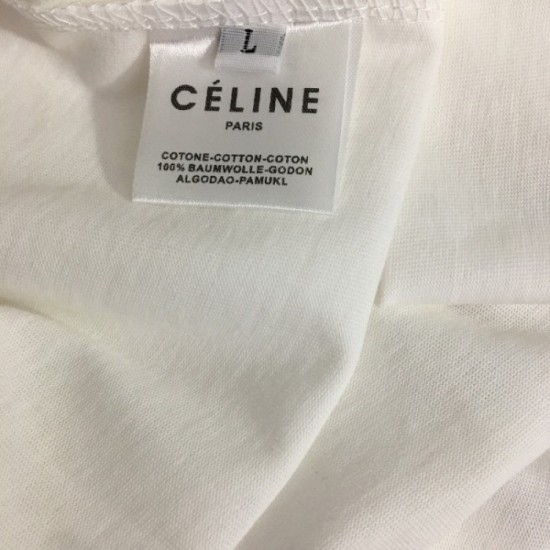 New summer short-sleeved T-shirt 2023SS CELINE Celine New summer short-sleeved T-shirt 2023SS CELINE Celine