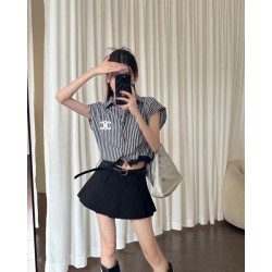 CELINE Celine 2023SS short sleeve latest fashionable logo