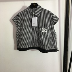 CELINE Celine 2023SS short sleeve latest fashionable logo