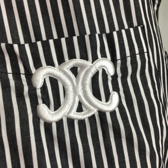 CELINE Celine 2023SS short sleeve latest fashionable logo CELINE Celine 2023SS short sleeve latest fashionable logo