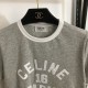 CELINE Celine 2023SS short-sleeved T-shirt Simple and mature impression is wonderful CELINE Celine 2023SS short-sleeved T-shirt Simple and mature impression is wonderful