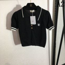 2023FW Knit short sleeve CELINE Perfect for daily use