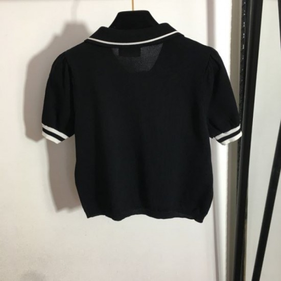 2023FW Knit short sleeve CELINE Perfect for daily use 2023FW Knit short sleeve CELINE Perfect for daily use