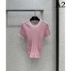 CHANEL Chanel Latest Featured Fashion 2023SS Short Sleeve Knit CHANEL Chanel Latest Featured Fashion 2023SS Short Sleeve Knit