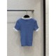 CHANEL Chanel Latest Featured Fashion 2023SS Short Sleeve Knit CHANEL Chanel Latest Featured Fashion 2023SS Short Sleeve Knit