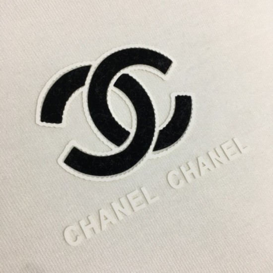 CHANEL Chanel local price value spring summer new work 2023SS short sleeve T-shirt CHANEL Chanel local price value spring summer new work 2023SS short sleeve T-shirt