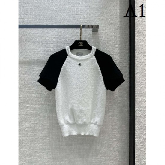 CHANEL Chanel 2023SS short-sleeved knit CHANEL Chanel 2023SS short-sleeved knit