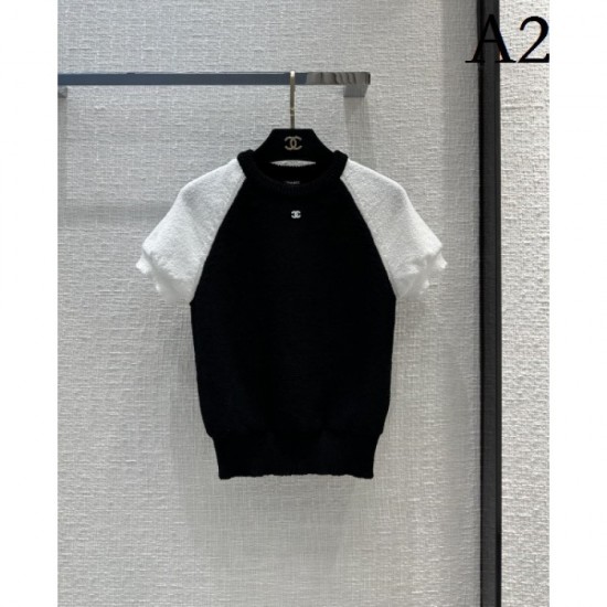 CHANEL Chanel 2023SS short-sleeved knit CHANEL Chanel 2023SS short-sleeved knit