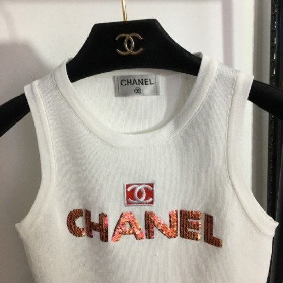 Ahead of summer fashion knit vest 2023SS CHANEL Chanel Ahead of summer fashion knit vest 2023SS CHANEL Chanel