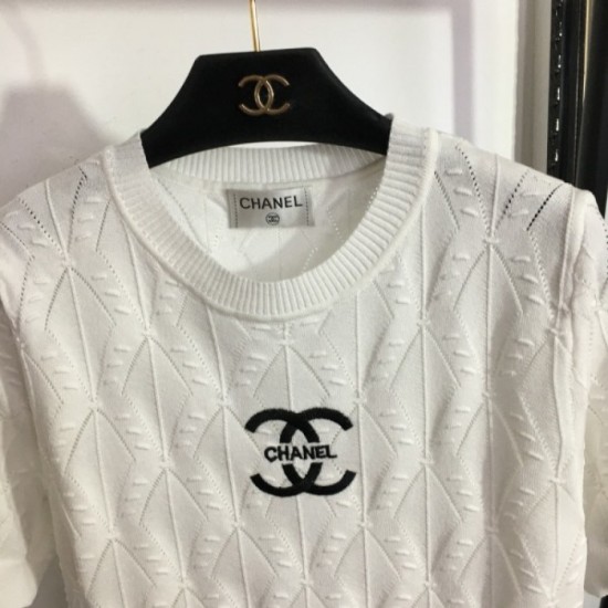 Short-sleeved knit 2023SS CHANEL CHANEL Short-sleeved knit 2023SS CHANEL CHANEL
