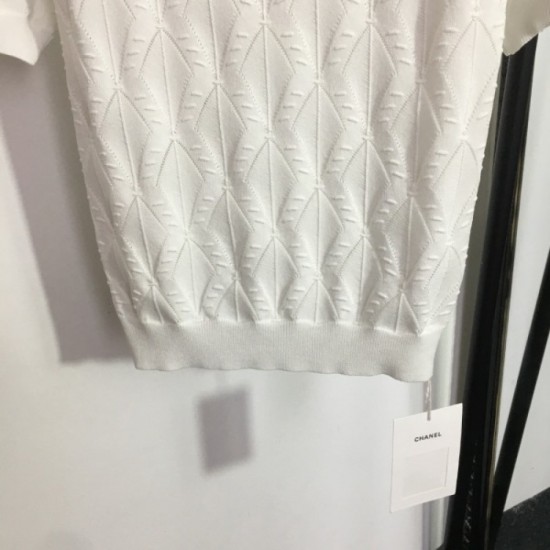 Short-sleeved knit 2023SS CHANEL CHANEL Short-sleeved knit 2023SS CHANEL CHANEL