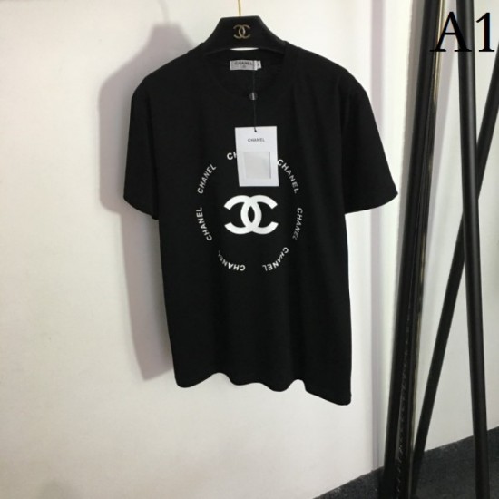 The latest trends in spring and summer Short-sleeved T-shirt 2023SS CHANEL Chanel The latest trends in spring and summer Short-sleeved T-shirt 2023SS CHANEL Chanel