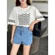 New sale popular spring short-sleeved T-shirt 2023SS CHANEL Chanel New sale popular spring short-sleeved T-shirt 2023SS CHANEL Chanel