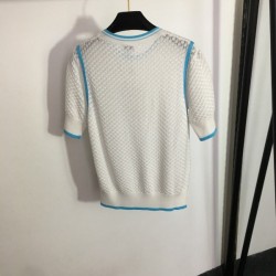 Spring/Summer stock Not yet released in Japan Short-sleeved knit 2023SS CHANEL Chanel