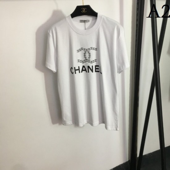 Short-sleeved T-shirt 2023SS CHANEL Chanel Short-sleeved T-shirt 2023SS CHANEL Chanel