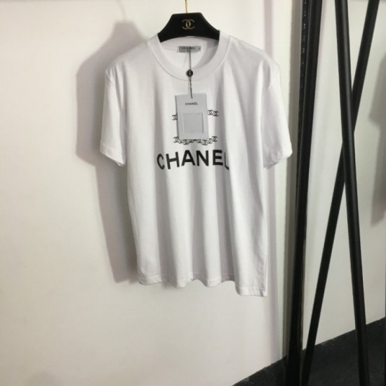 Short-sleeved T-shirt 2023SS CHANEL Chanel Short-sleeved T-shirt 2023SS CHANEL Chanel