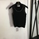 A popular explosion and a hot seller! Knit vest 2023SS CHANEL Chanel A popular explosion and a hot seller! Knit vest 2023SS CHANEL Chanel
