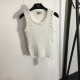 A popular explosion and a hot seller! Knit vest 2023SS CHANEL Chanel A popular explosion and a hot seller! Knit vest 2023SS CHANEL Chanel