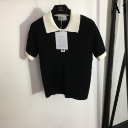 CHANEL Chanel 2023SS short-sleeved knit popular brand in Japan