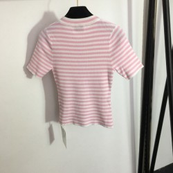 CHANEL Chanel 2023SS short-sleeved knit casual item is also strong