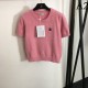 CHANEL Chanel 2023SS short-sleeved knit This autumn new work that can create a sense of room for adults CHANEL Chanel 2023SS short-sleeved knit This autumn new work that can create a sense of room for adults
