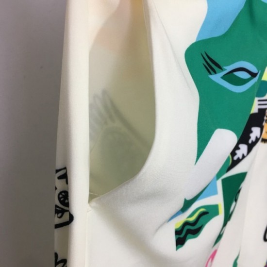 Order rush short-sleeved shirt + wide pants top and bottom set 2023SS DOLCE & GABBANA Dolce & Gabbana Order rush short-sleeved shirt + wide pants top and bottom set 2023SS DOLCE & GABBANA Dolce & Gabbana
