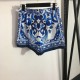 DOLCE & GABBANA Dolce & Gabbana 2023SS short-sleeved top and bottom set Summer new work of the topic DOLCE & GABBANA Dolce & Gabbana 2023SS short-sleeved top and bottom set Summer new work of the topic