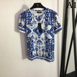 DOLCE & GABBANA Dolce & Gabbana 2023SS Short Sleeve T-shirt Summer Season Special