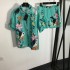 DOLCE & GABBANA Dolce & Gabbana 2023SS Short Sleeve Top and Bottom Set Popular Unisex