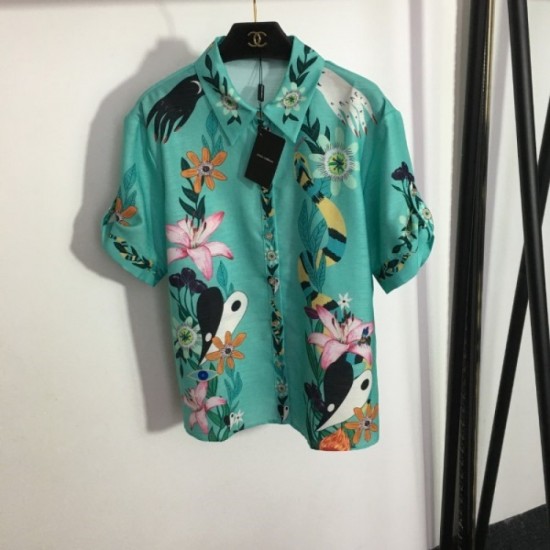 DOLCE & GABBANA Dolce & Gabbana 2023SS Short Sleeve Top and Bottom Set Popular Unisex DOLCE & GABBANA Dolce & Gabbana 2023SS Short Sleeve Top and Bottom Set Popular Unisex