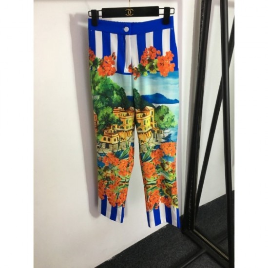 DOLCE & GABBANA Dolce & Gabbana 2023SS short sleeve top and bottom set classic for summer DOLCE & GABBANA Dolce & Gabbana 2023SS short sleeve top and bottom set classic for summer
