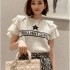 DIOR Dior 2023SS short-sleeved knit with high fashion sensitivity
