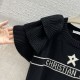 DIOR Dior 2023SS short-sleeved knit with high fashion sensitivity DIOR Dior 2023SS short-sleeved knit with high fashion sensitivity