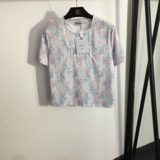 Good compatibility and definitely recommended short-sleeved T-shirt 2023SS DIOR Dior Good compatibility and definitely recommended short-sleeved T-shirt 2023SS DIOR Dior