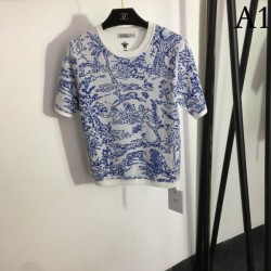 This season's brand short-sleeved knit 2023SS DIOR Dior