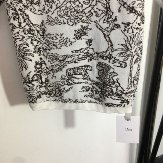 This season's brand short-sleeved knit 2023SS DIOR Dior This season's brand short-sleeved knit 2023SS DIOR Dior