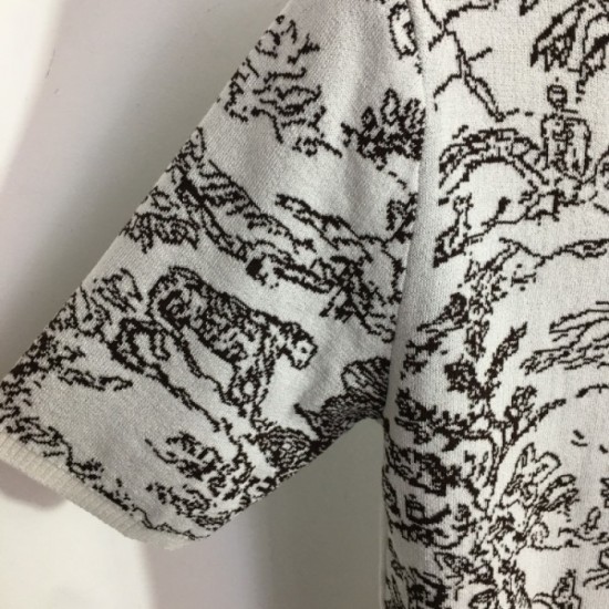 This season's brand short-sleeved knit 2023SS DIOR Dior This season's brand short-sleeved knit 2023SS DIOR Dior
